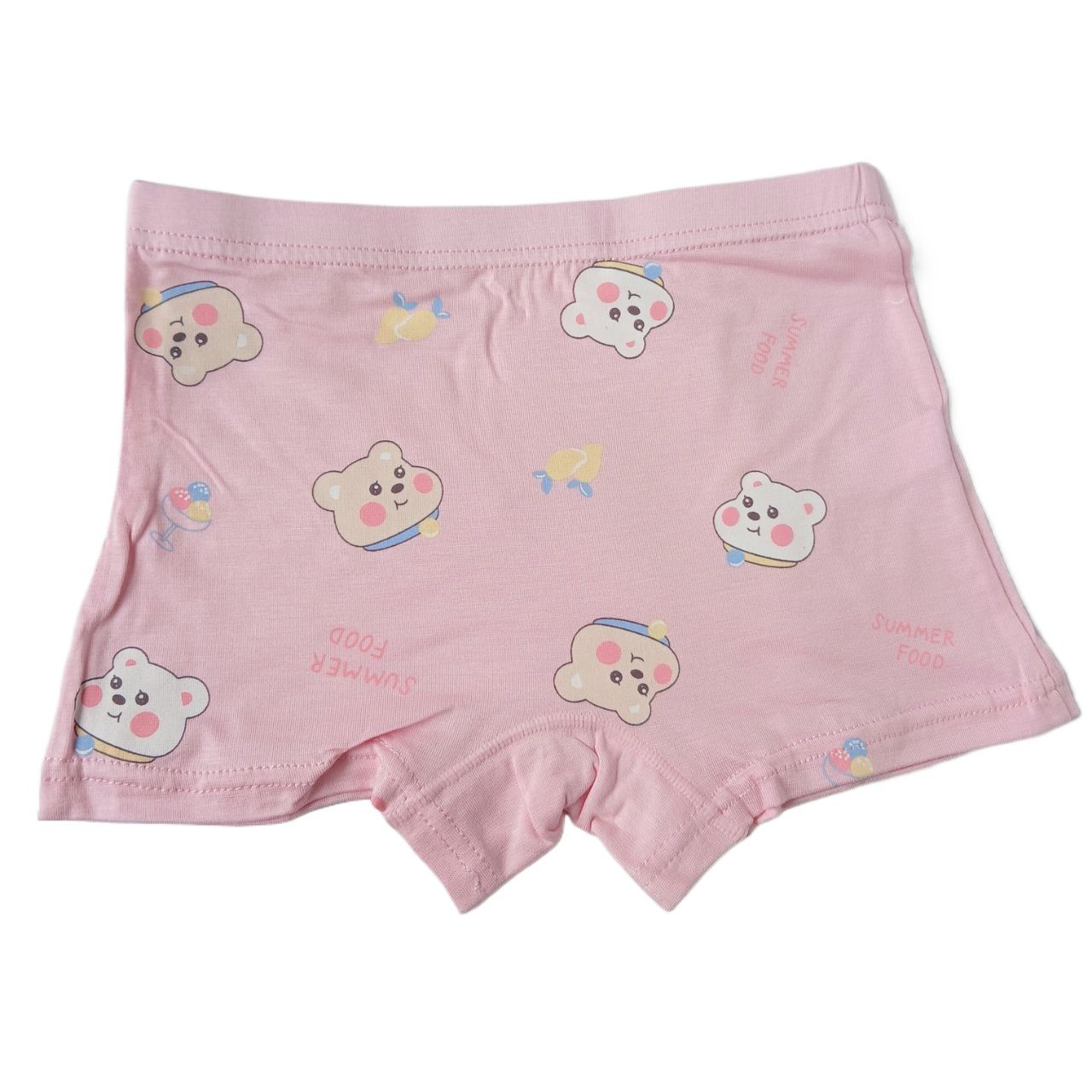 1pc Cute Cartoon Printed Cotton Boxer Shorts Panty Underwear For Kids Baby Girl