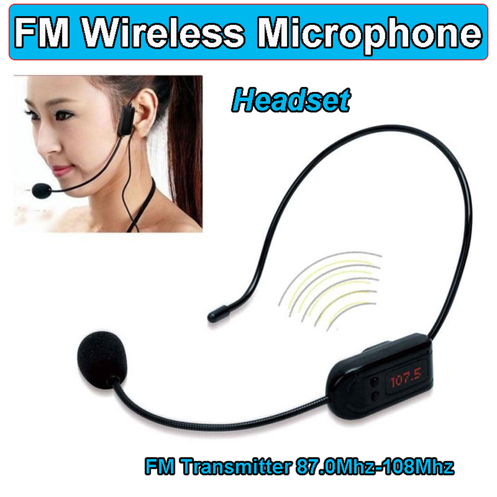 2025 New Teaching/Speaker, Microphone, Radio, Amplifier, Headset, Wireless Portable FM Microphone for /Tour Guide/Promotion/Conference