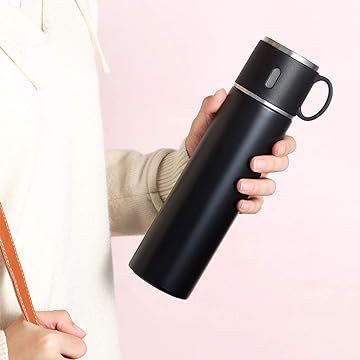 Stainless Steel Double Wall Vacuum Insulated Hot & Cold Water Bottle 500Ml