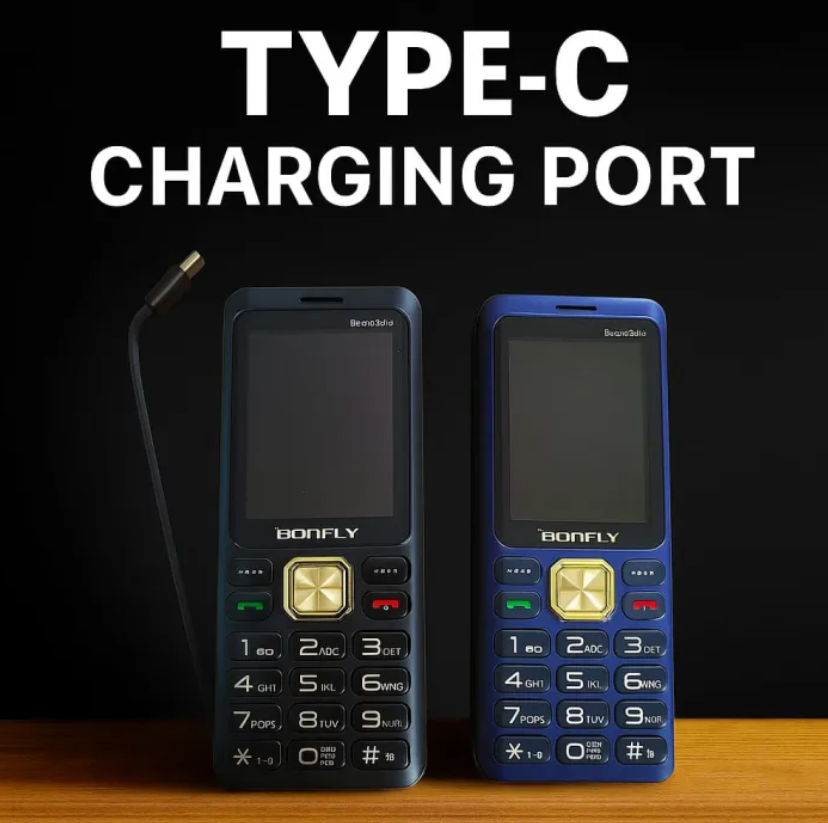Bonfly Boom 5000 Type-C Keypad Mobile Phone