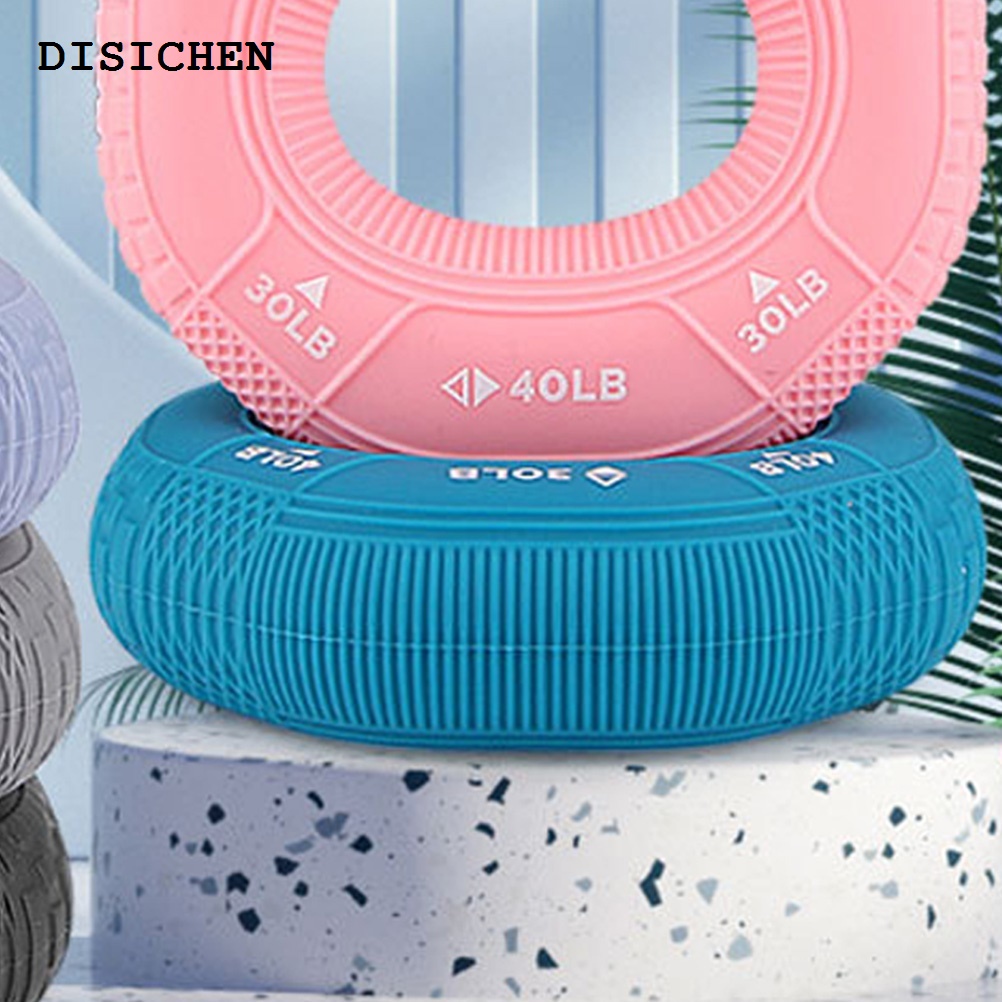 DISICHEN Portable Hand Strengthener Muscle Strength Training Silicone Fitness Fingers Grip for Fitness