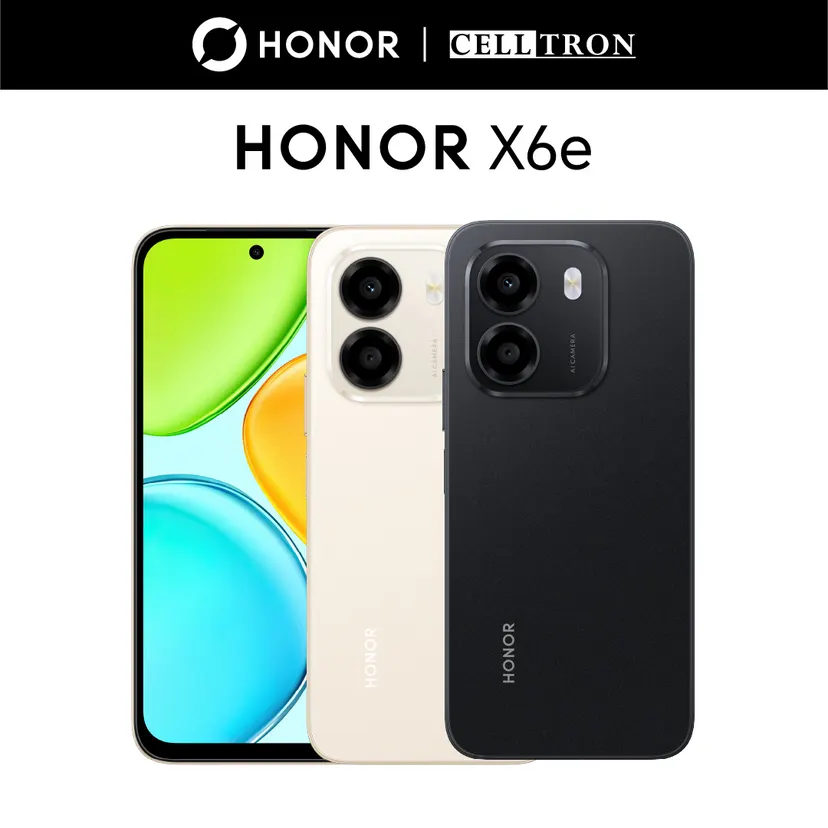HONOR X6e | 4GB RAM, 256GB/128 Storage |7500 mAh large battery | Drop resistant up to 1.8m