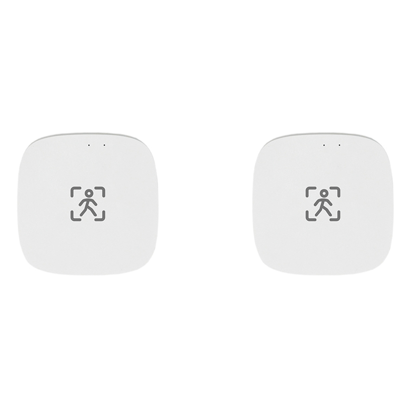 2X ZigBee Human Presence Motion Sensor with Luminance/Distance Detection 5/110/220V Tuya Smart Life Home Automation