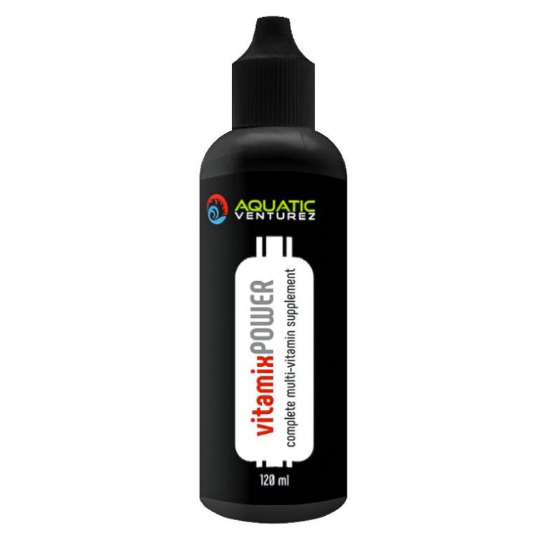 AQUATIC VENTUREZ Vitamix Power Complete Multi Vitamin Supplement For Aquarium Fish 120ml Kohinoor Aquarium
