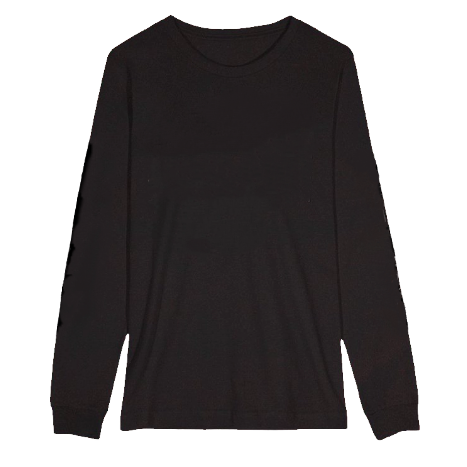 Plain Black Full T-Shirt For Men And Women