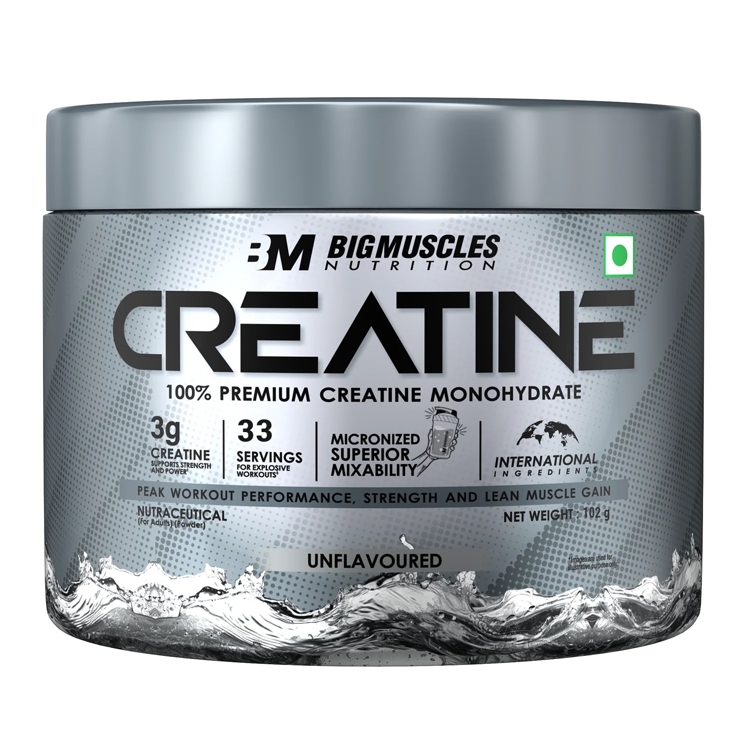 GNC Creatine Monohydrate 3000mg- 250g (80 Servings) With Micronized For Faster Absorption, Boost Energy, Muscle Volume & Performance