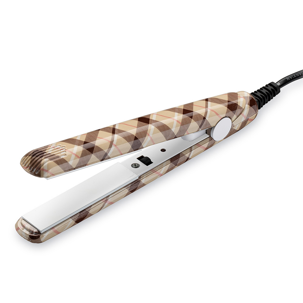 New style Appliance Wet & Dry Professional Roll New Mini Icon Ceramic Electronic Straight Hair Styling Tool EU Plug