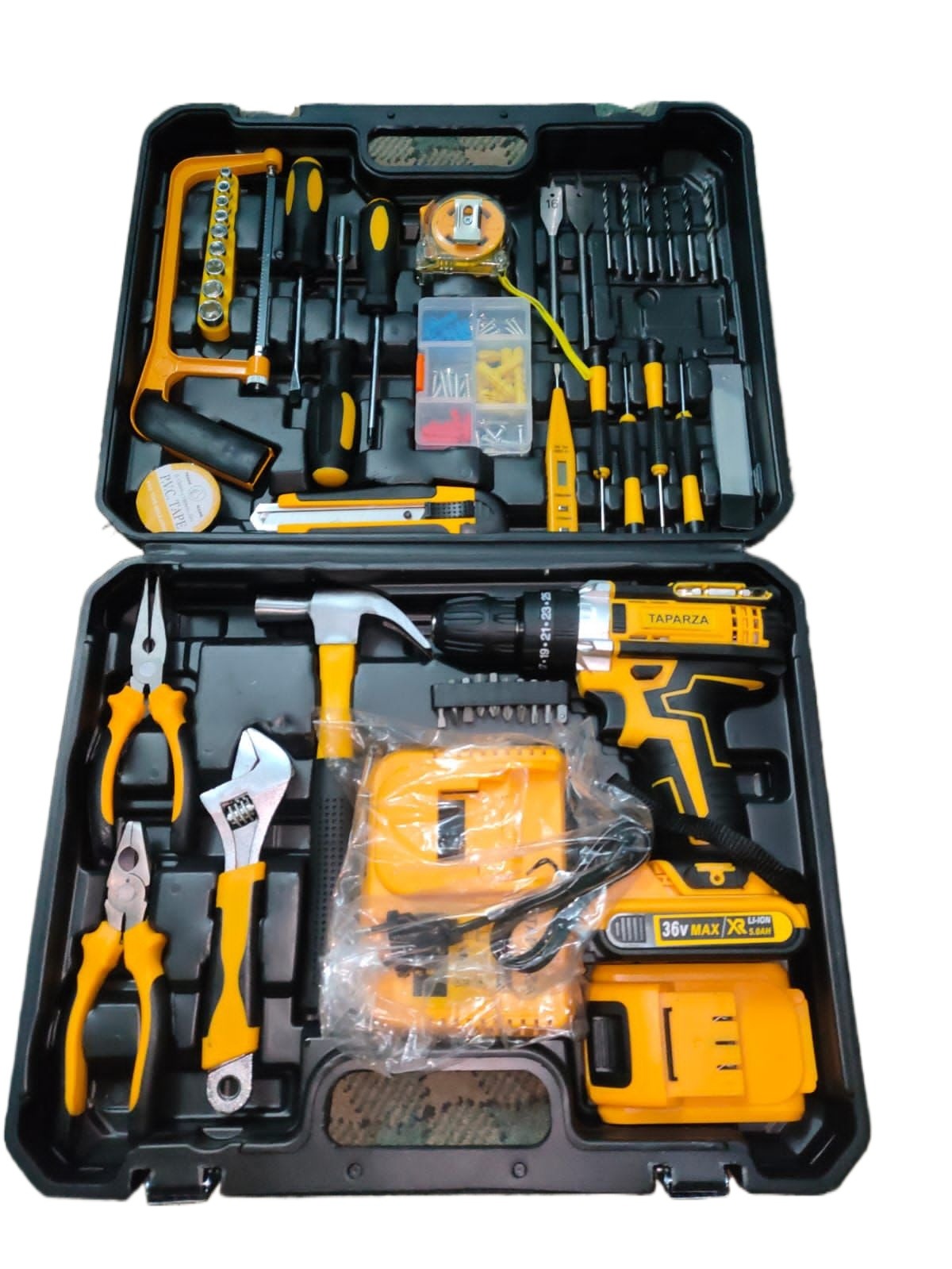 81Pcs Household Tools Set Wtih 24V Drill Machine