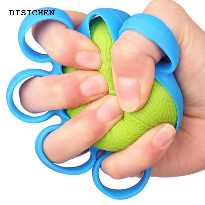 DISICHEN Luxury Hand Therapy Grip Strengthener Ball Stretcher Finger Pow Fitness Arm Exercise Muscle Relex Recovery Rehabilitation Equipment