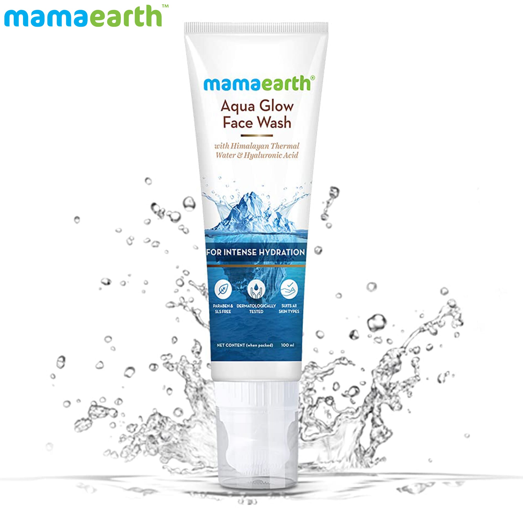 Mamaearth Aqua Glow Hydrating Sunscreen Gel with Himalayan Thermal Water and Hyaluronic Acid - 50gm