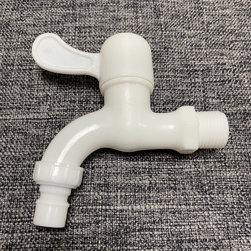OSALADI PVC Water Faucet Cold Water Tap for Sink Plastic ...Era pvc tap white nozzle 66gms