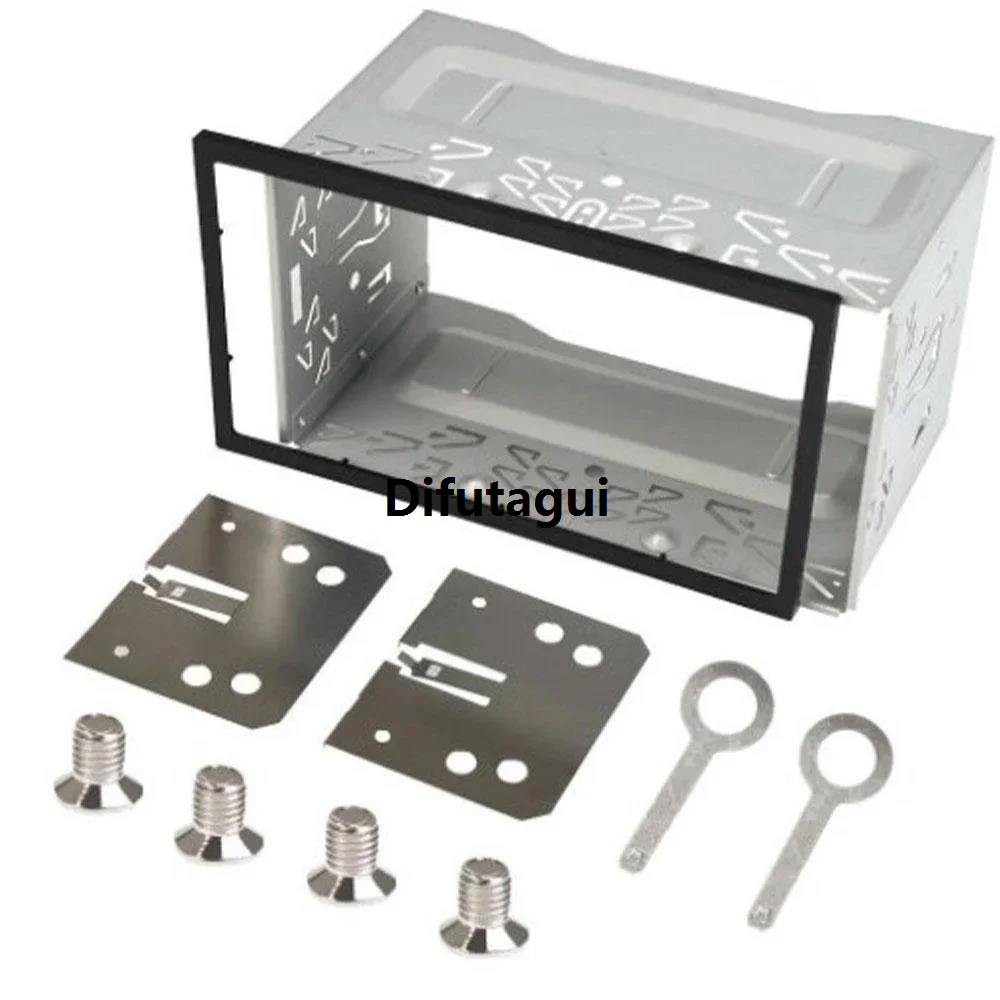 Difutagui Bargain price Accessory Kit, Dashboard Box, DVD Radio, 2Din Stereo Cage 2025 Frame Unit, Universal Player Panel, Plate Shell, Audio Mounting Frame