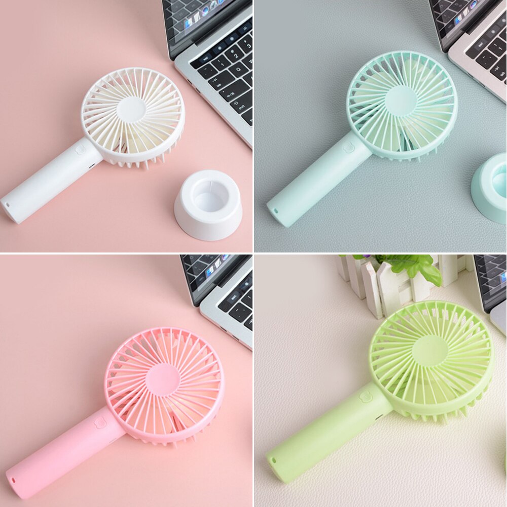 Portable Rechargeable USB Mini Fan with Stand