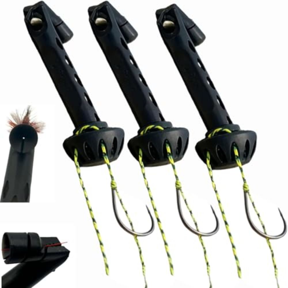 New Portable Magnetic Fly Threader Lightweight Multifunctional Fishing Line Threader To Easily Rig Small Flies Tippet on Water Fishing Tools Fly Fishing Magnetic Fly Threader Fishing