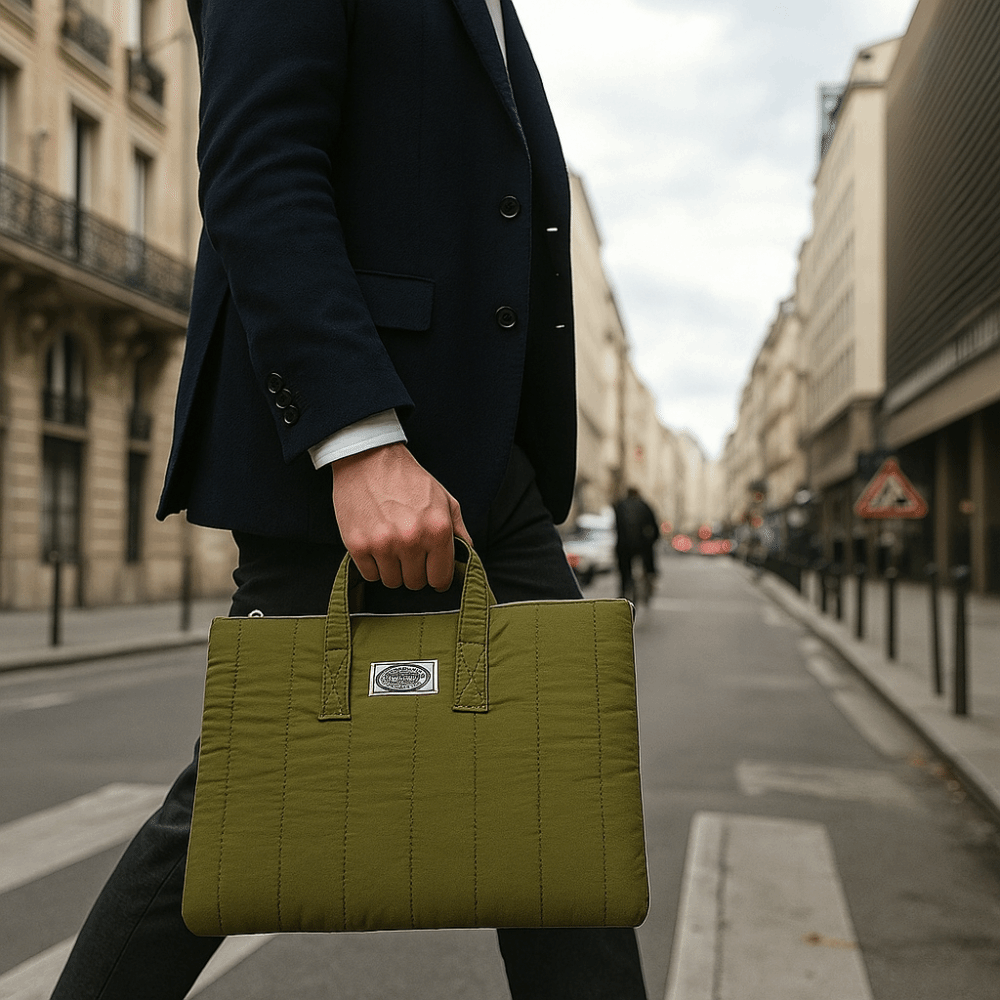 Stylish Shockproof Laptop Handbag Breathable 13/14inch Tablet Bag Solid Color Large Capacity Laptop Sleeve Daily Commute