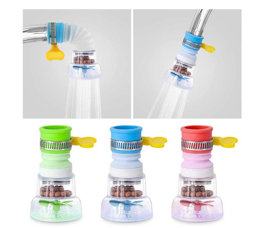 Adjustable Kitchen Faucet Water Saving Head