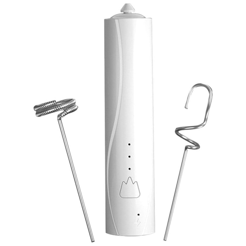 OUMERY Electric Milk Frother Hand Mixer Stainless Steel Electric Egg Whisk Handheld Mixer for Coffee Protein Cooking Baking
