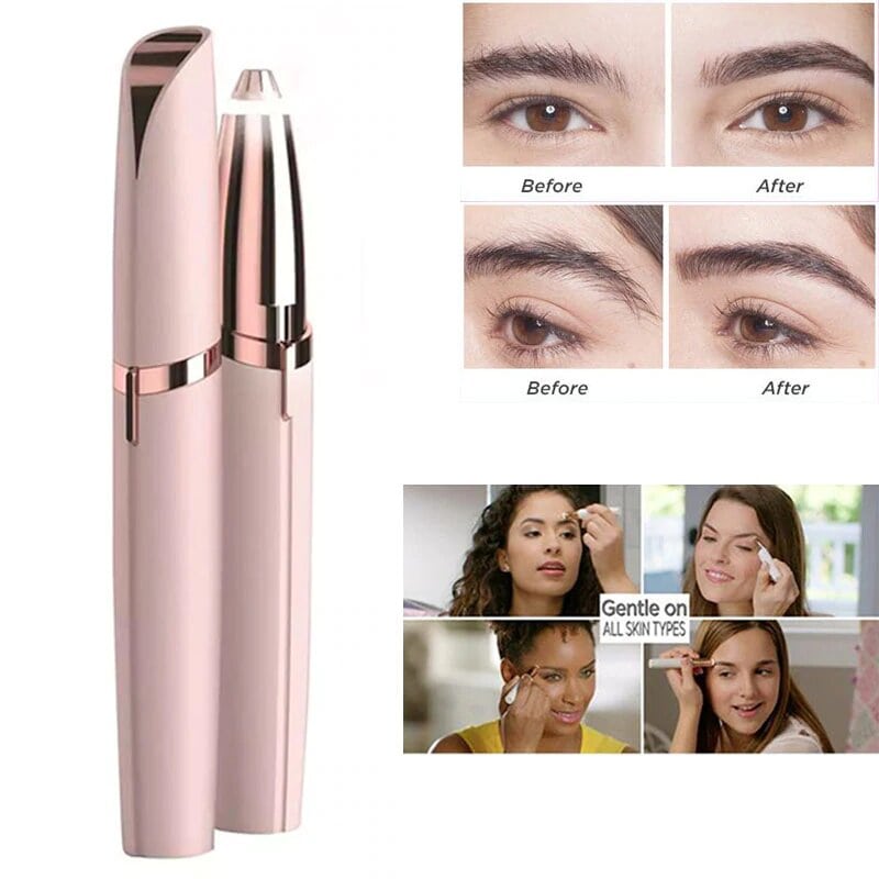 Electric Rechargeable Flawless Eyebrow Trimmer