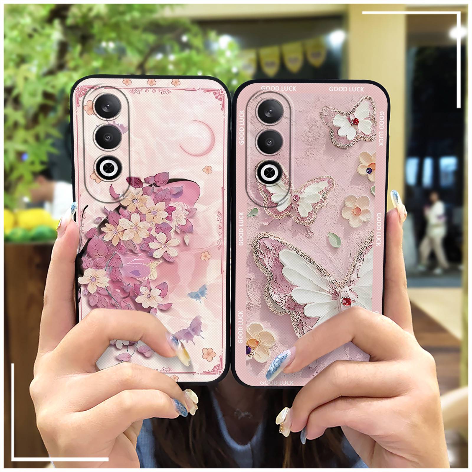 Skin feel silicone Back Cover Phone Case For OPPO Reno14 5G TPU Dirt-resistant Fashion Design Durable Cartoon Soft Case