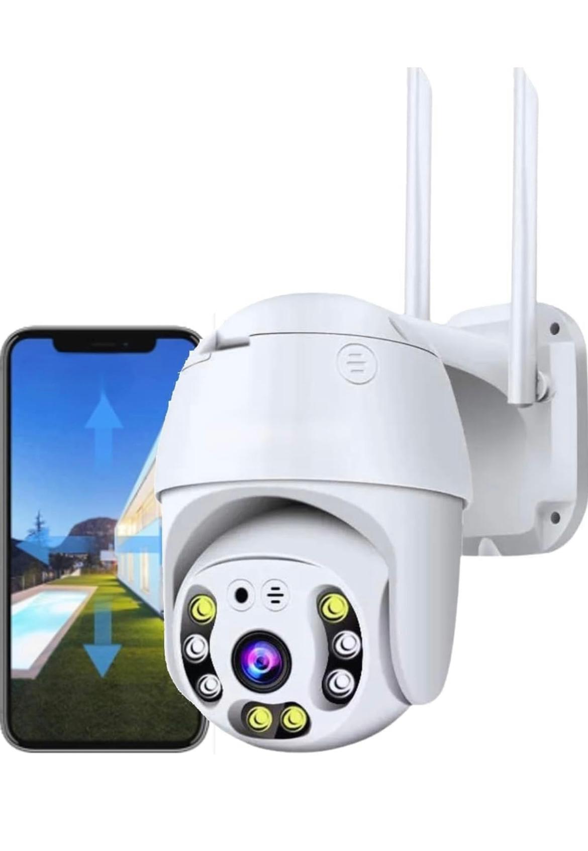 3 Antenna Wireless Home Security IP CCTV Camera- 1080p