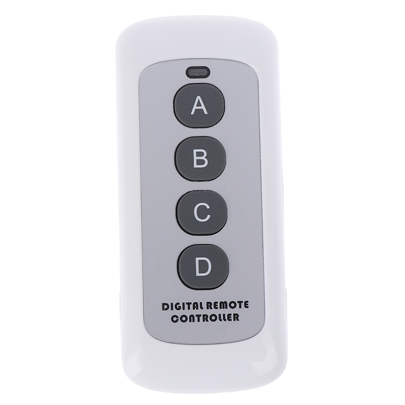 New specials 1Pc 433MHz 4 Button EV1527 Code Remote Control Switch Transmitter Wireless Key A JUE