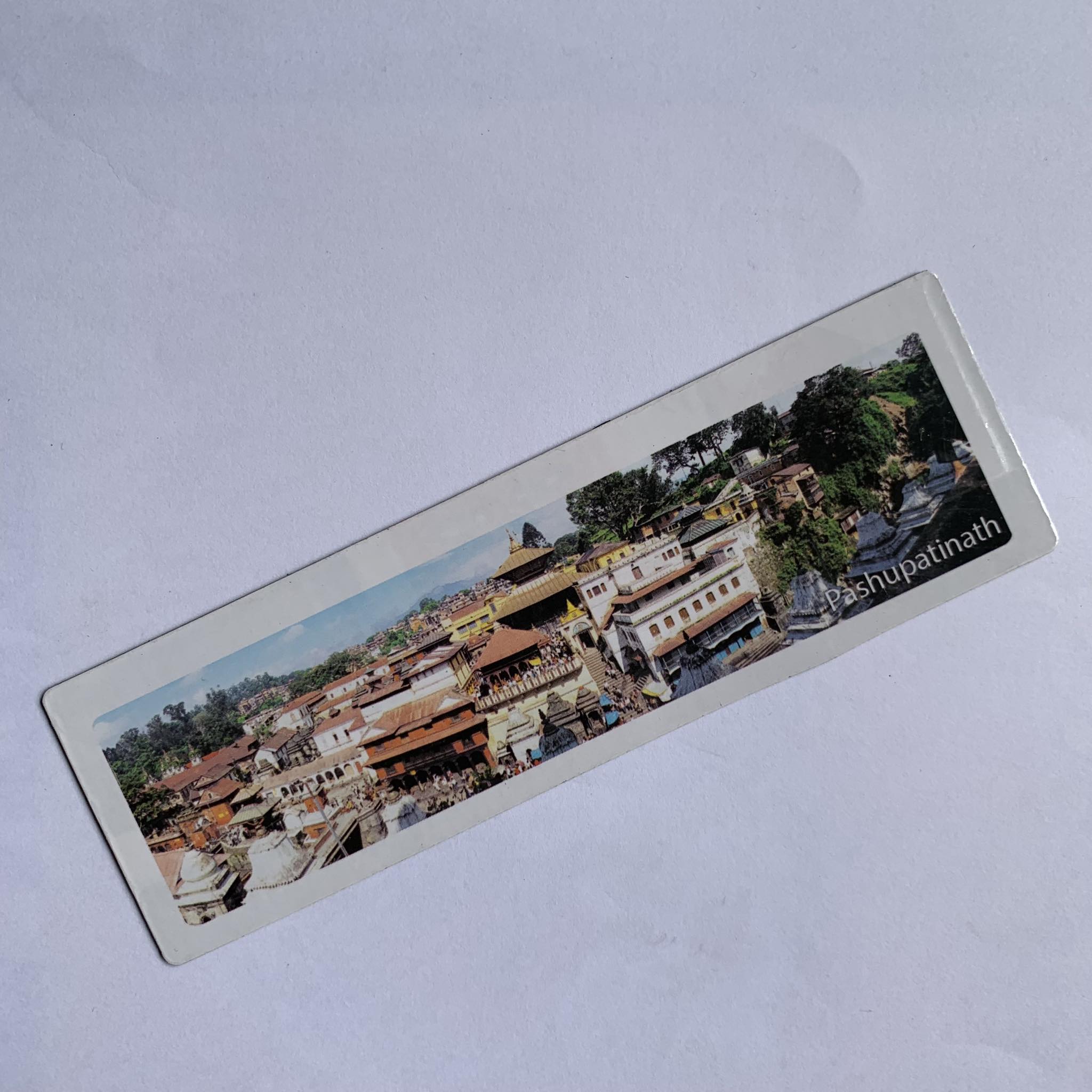Fridge Magnet with Pashupatinath Panorama (14cm)