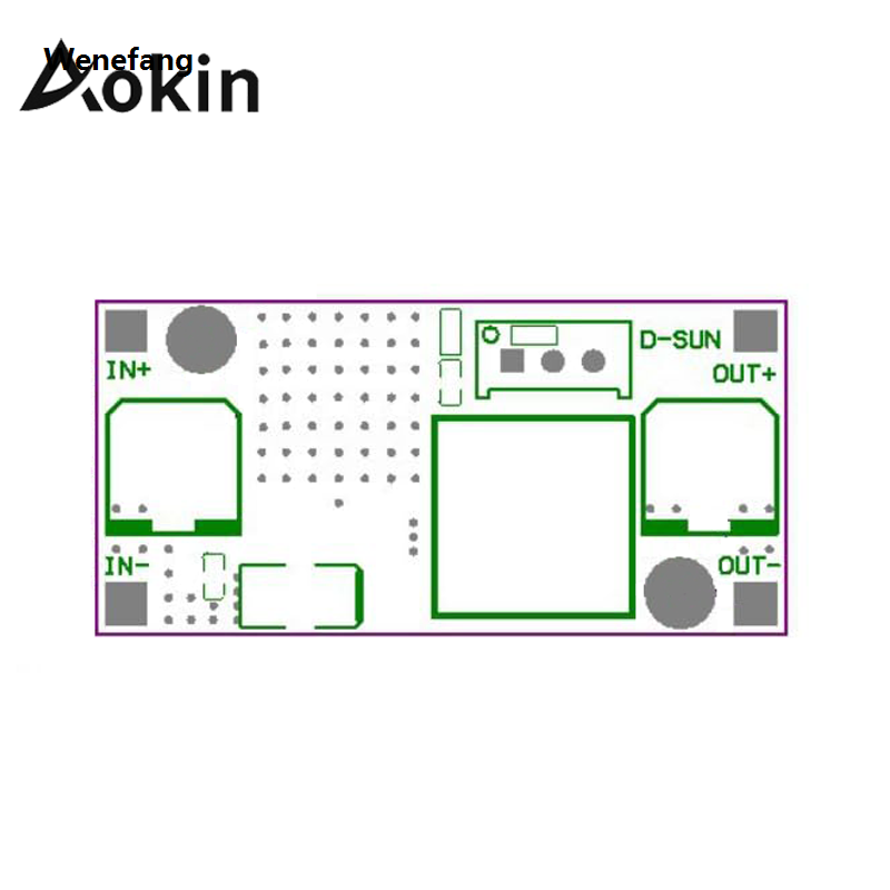 Wenefang Aokin 1PCS LM2596 Step Down Module DC to DC Adjustable Buck Converter 2025 New Voltage Regulator Conversion Power Supply Module LM2596