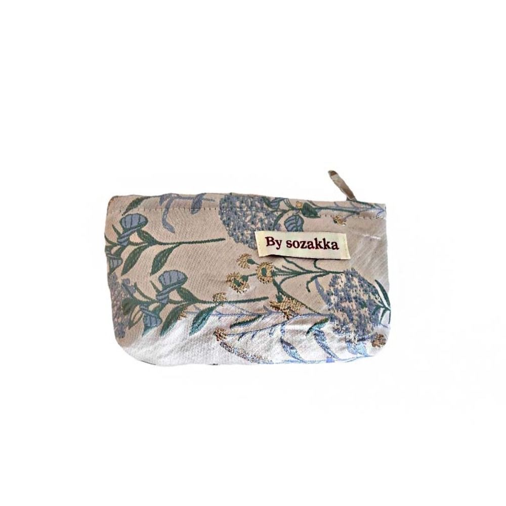 Travel Supplies Cloth Canvas Makeup Bag Toiletry Organizer Lipstick Bag Printing Cosmetic Bag Portable Purse Printed Storage Bag Student