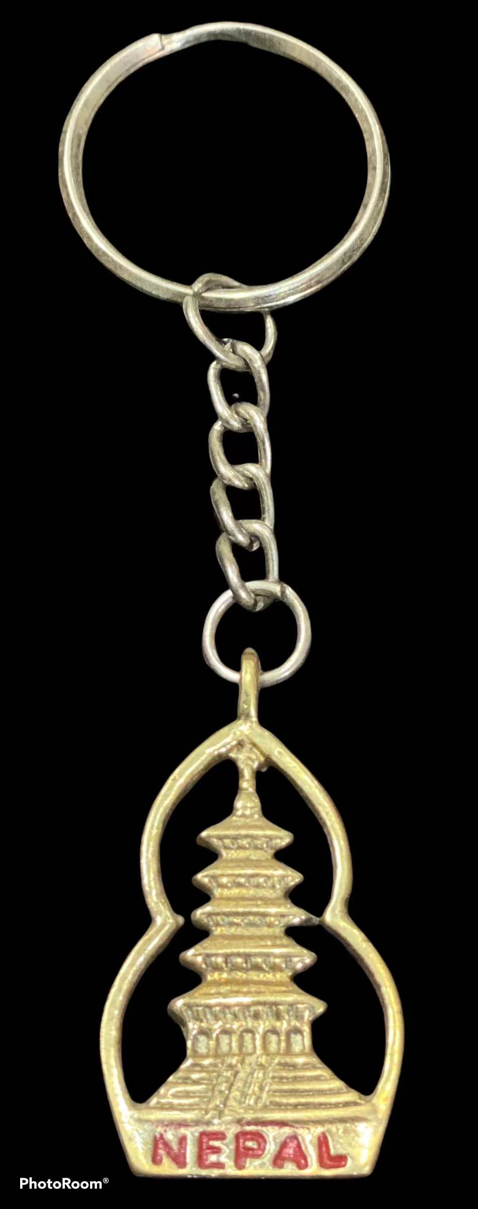 Bike Key Ring Nepal Flag