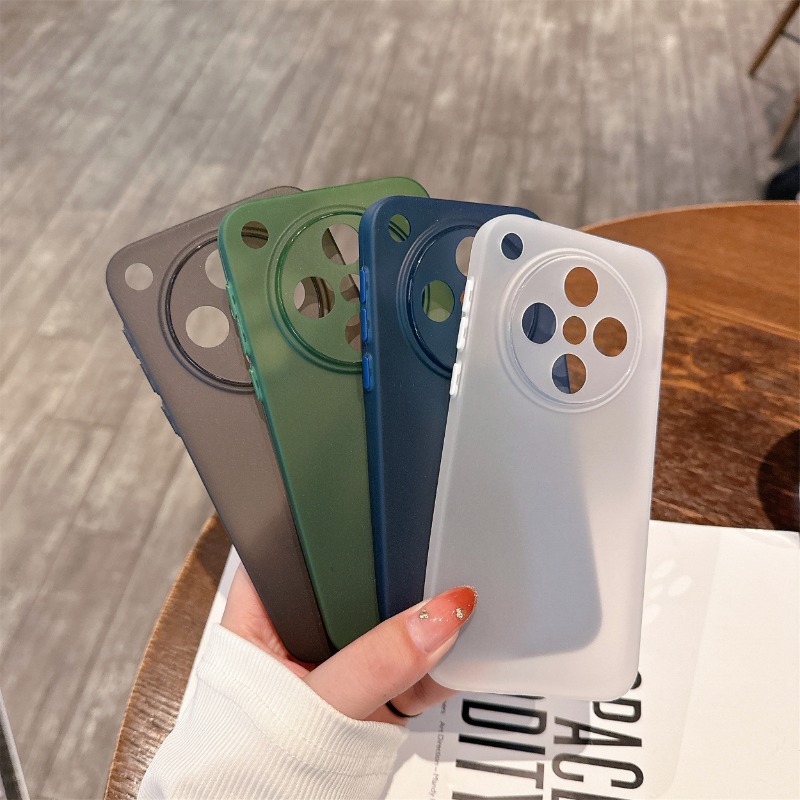 HODON Slim Clear Matte TPU Soft Phone Case For OPPO Find X8 X8Pro Cases Ultra-thin Transparent Camera Shockproof Protection Back Cover