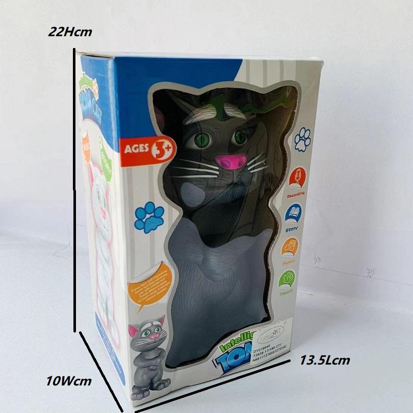 Talking Tom Cat Talk Back Toy for Kids, Fun Gift for Boys and Girls