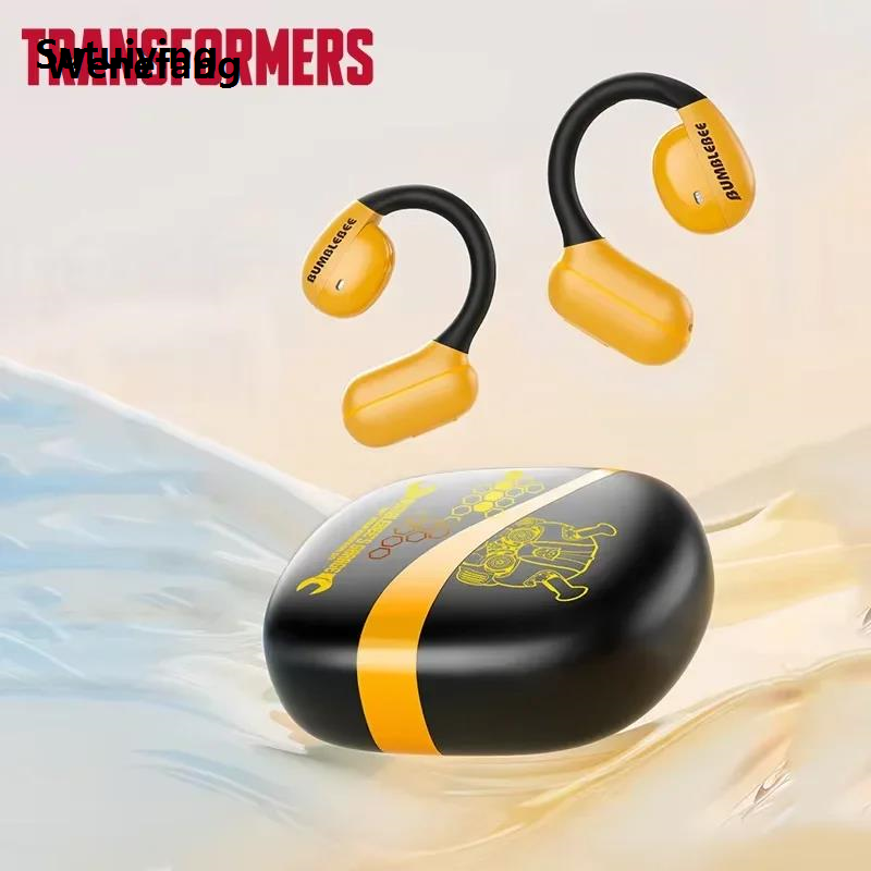 Wenefang Sutuiying TRANSFORMERS TF-T21 Bumblebee Wireless Bluetooth Ear Hook High Bargain price 2025 New Quality Sport Earphones Low Latency Headphones Gaming Earbuds