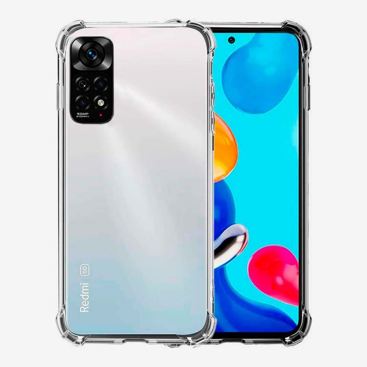 Global store Shockproof Clear Phone Case For Xiaomi Redmi Note 11/11S Transparent Protection Back Cover