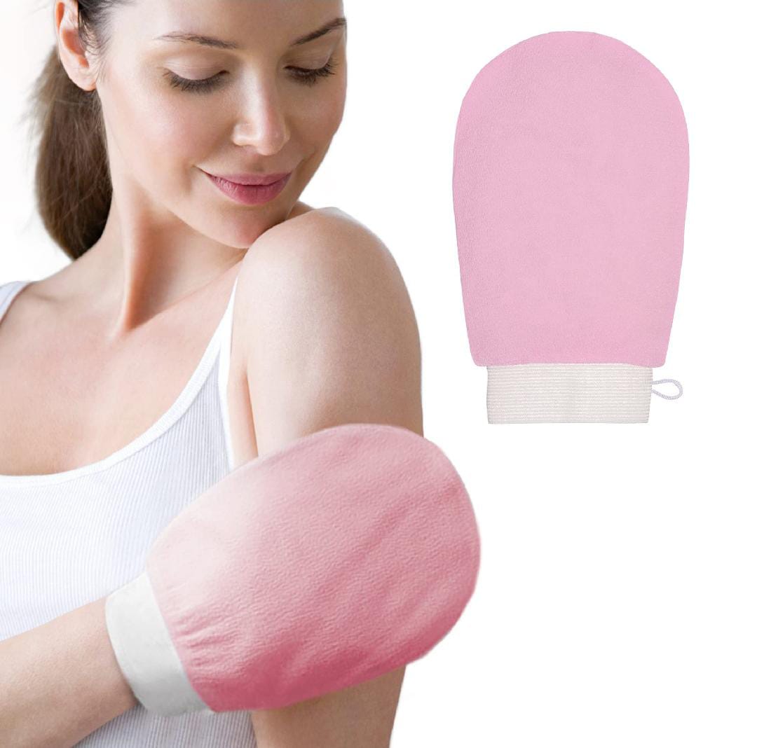 Exfoliating Glove Made with Viscose, Biodegradable Fiver Exfoliating Body Glove