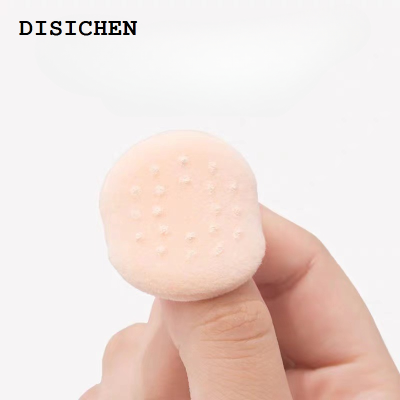 DISICHEN Luxury New Portable Plastic Powder Box Empty Loose Powder Container With Sieve Mirror Cosmetic Sifter Loose Jar Travel Makeup Container