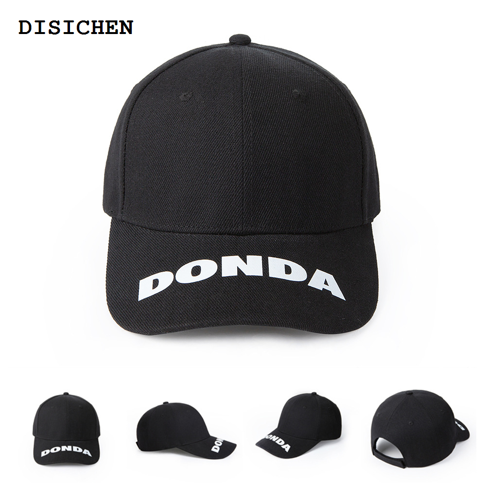 DISICHEN Original New Fashion Kanye West Hip Hop Baseball Cap For Men Streetwear DONDA Lteer Print Summer Simple Couple Snapback Hat