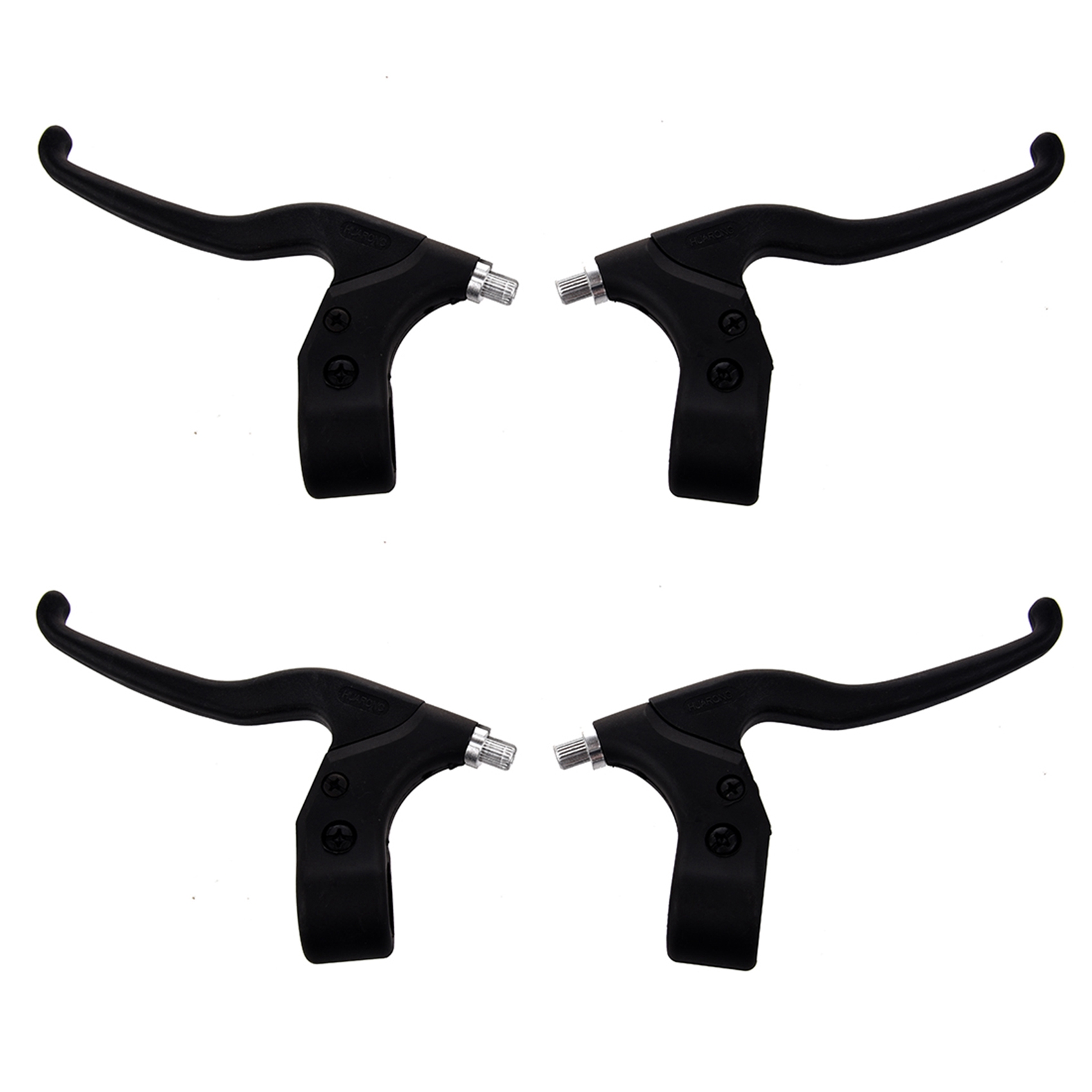 ARELENE 2X Replacement Bike Cycling Front Rear Brake Levers Black