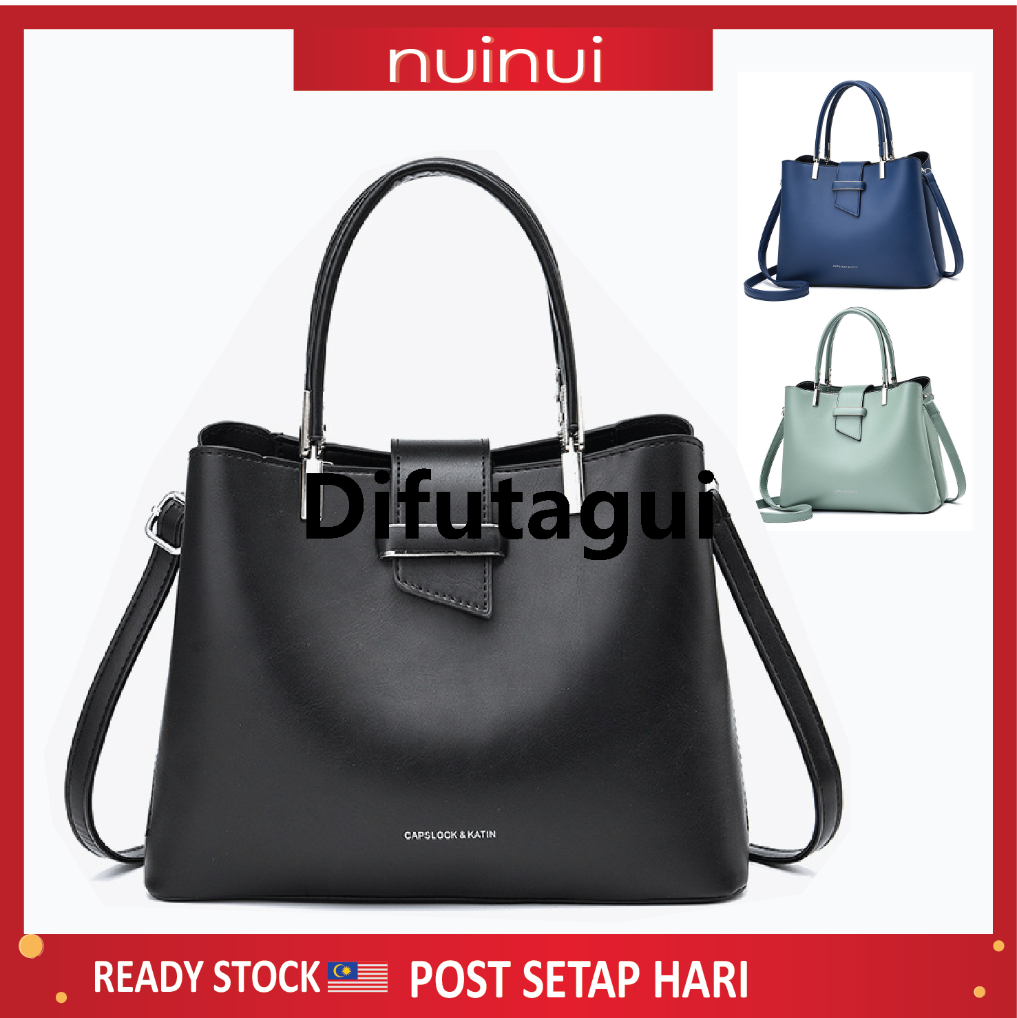 Difutagui NuiNui Handbag Women Luxury Lady Women Sling Fifty percent discount Handbag Beg Tangan Wanita Murah WF1969
