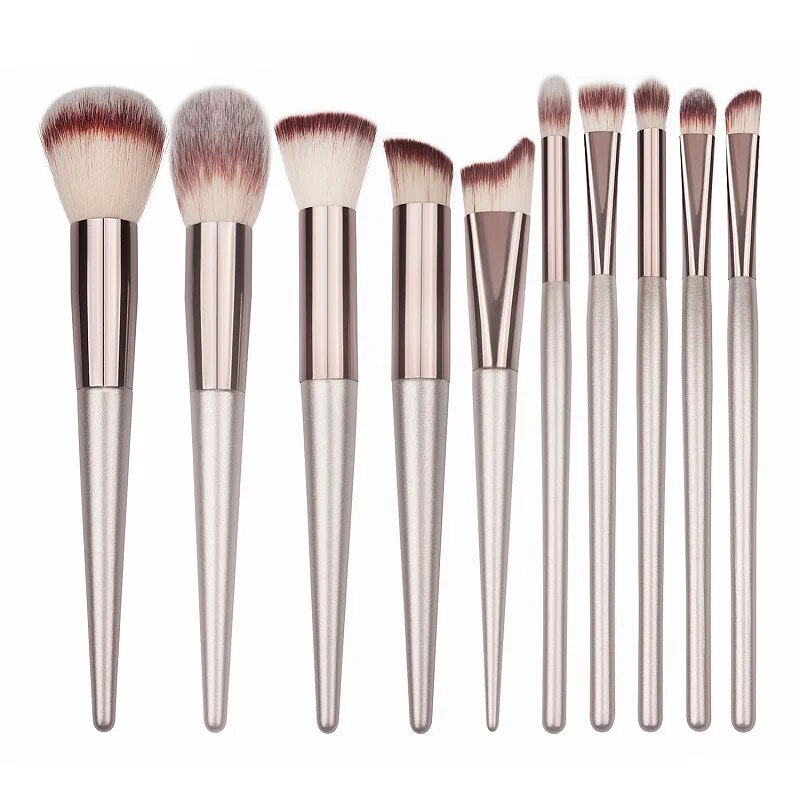 New models on sale 10Pcs Makeup Brush Set Make Up Concealer Blush Powder Brushes Eye Shadow Highlighter Foundation Brush Cosmetic Beauty Tools
