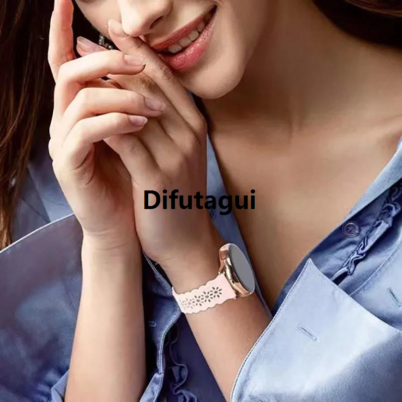 Difutagui New goods tideFor Huawei G WatchGalaxy for Samsung 0mm Strap Silicone Original Portable 2 6/5/4 40mm 44mm Active 2 Smartwatch Wristband for T2 GT3 42mm