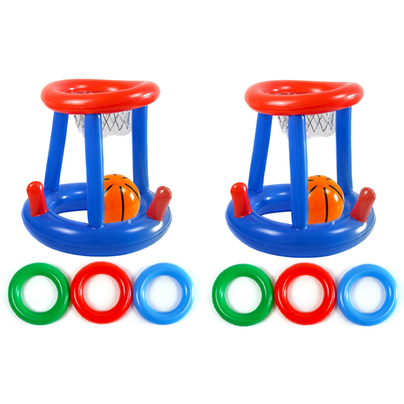 (GGBR)-Outdoor Swimming Water Games Pool Beach Accessories Inflatable Set Beach Fun Summer