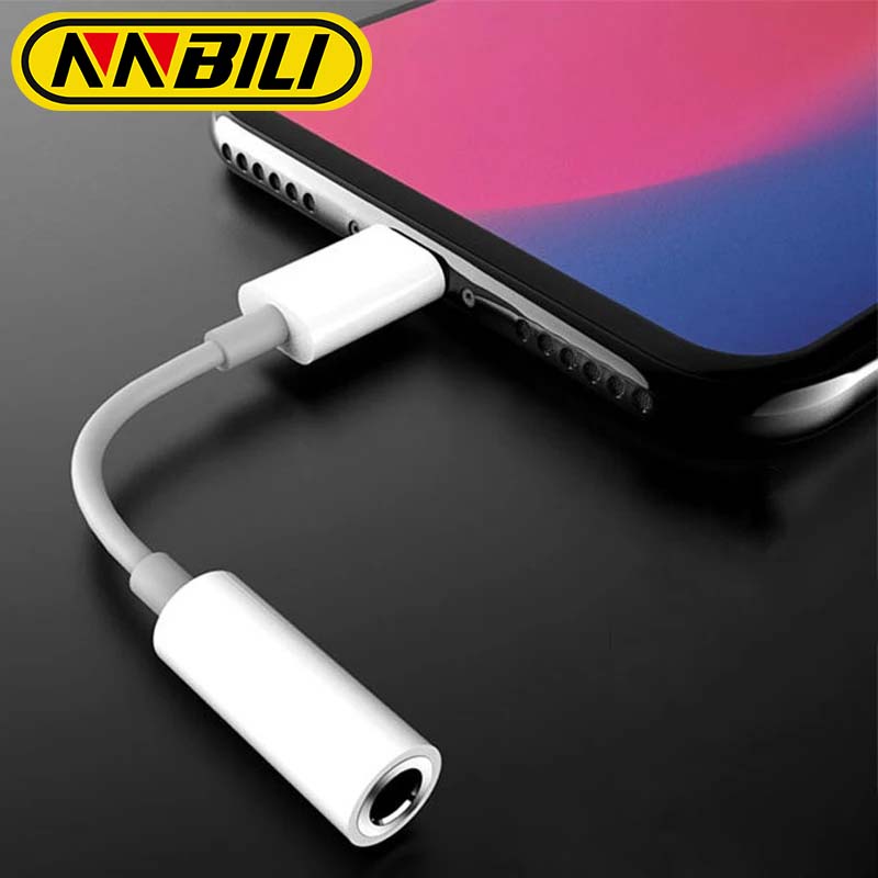 New models on sale NNBILI For IOS Adapter to 3.5mm Jack AUX Cable For iPhone 14 13Pro Max Male to Female Adapter Headphone Converter Audio Splitter