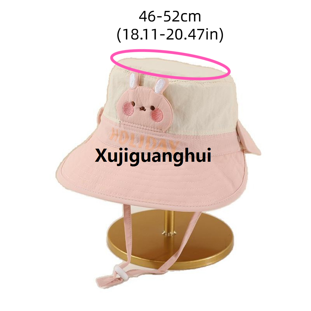 Xujiguanghui Casual Wide Brim Peaked Cap Cartoon Animals Breathable Baby Sun Protection Hat Streetwear Quick Dry Children Fishman Hat Boys