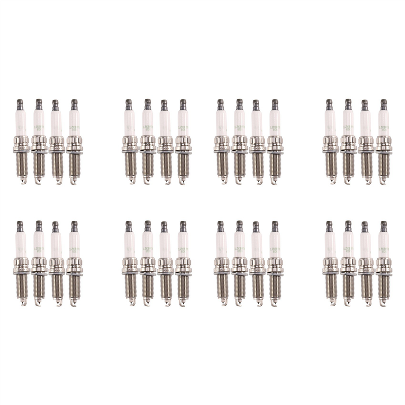 32 Pcs Car Metal Spark Plug Spark Plug 95770 ILZKBR7B8DG 0242129512, for