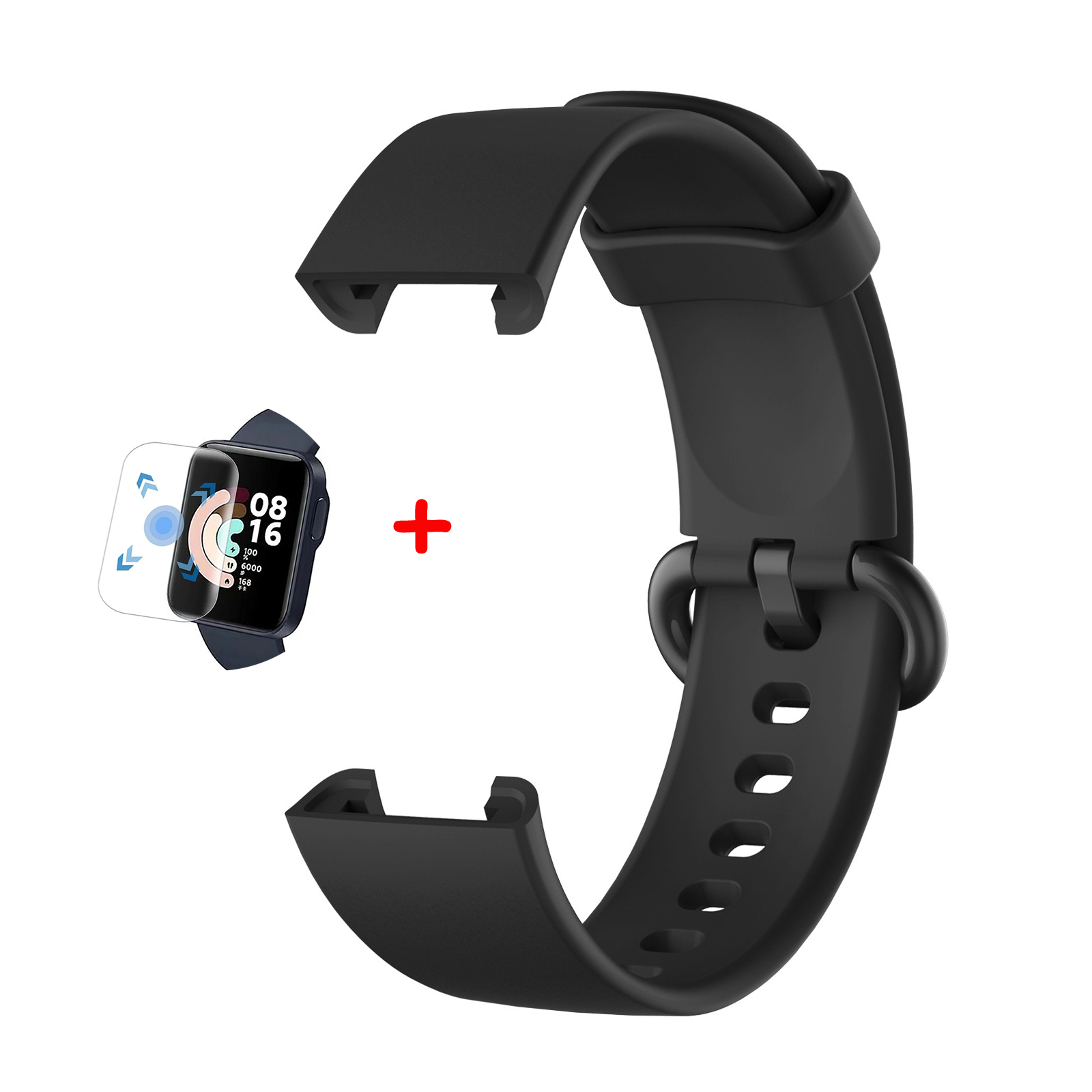 Watch Straps for Xiaomi Mi Watch Lite Strap Replacement Wristband Silicone Strap for Redmi Watch 2 3 Lite Active POCO Bracelet Bles Online DZ-30B-09