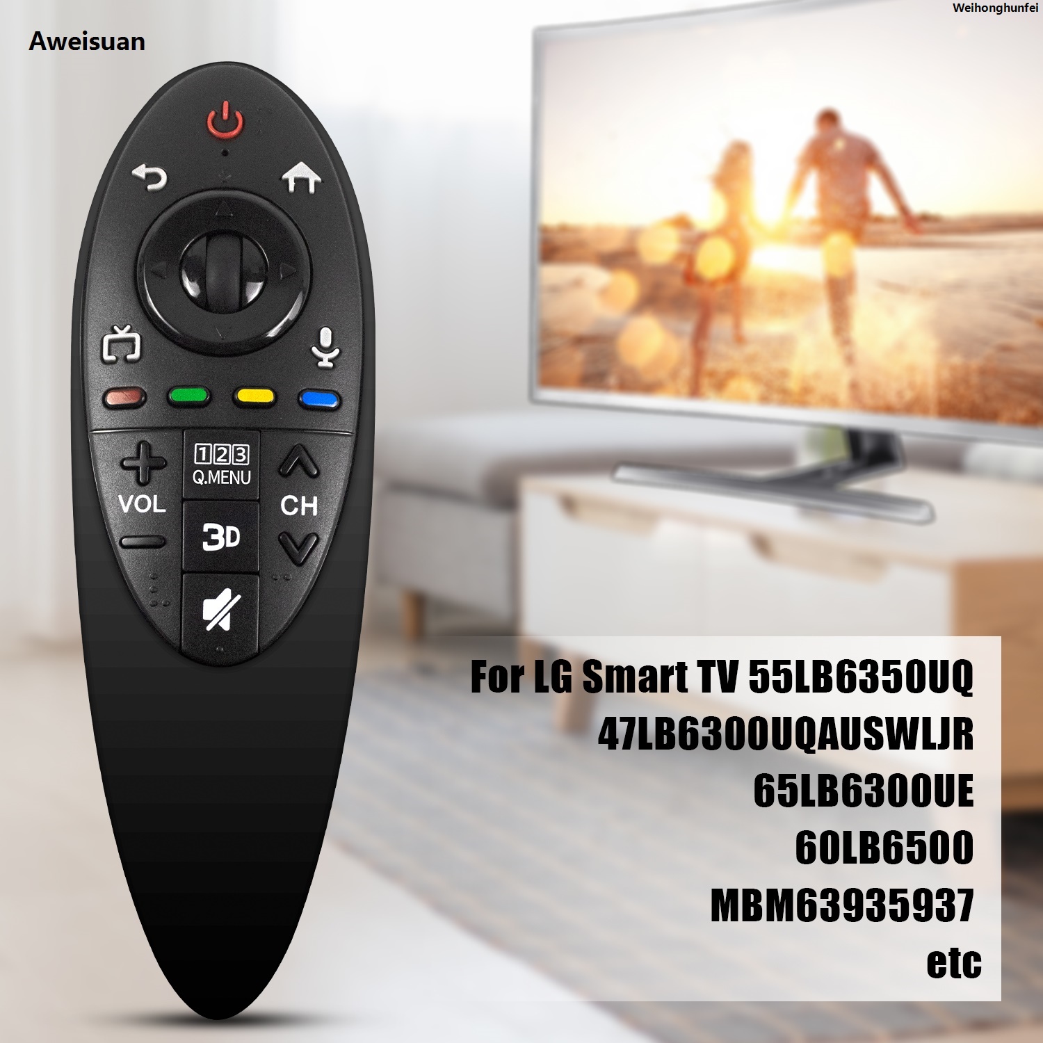 WeihonghunfeiHigh Quality IR AN-MR500G Remote Control Replacement for LG 3D Smart TV AN-MR500 MBM63935937, without Magic Voice Functions, New