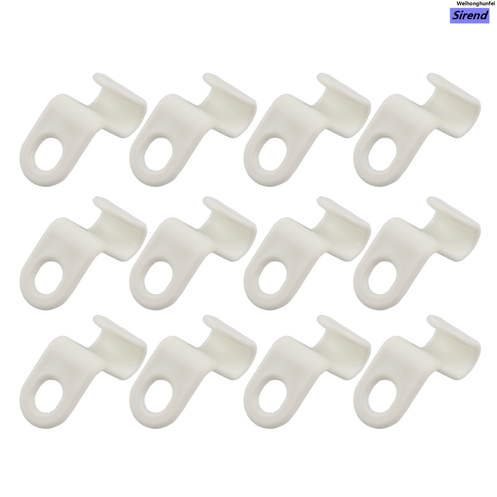 WeihonghunfeiSirend Fifty percent discount Vividaea Vertical Hanger Hook 12/18 Pack Space Saving Hanger Hooks for Closet Organizers Heavy Duty Clothes Hanger Connectors for Coats Handbags Efficient Storage Solution Abs Material Hanger Hook Hot Selling