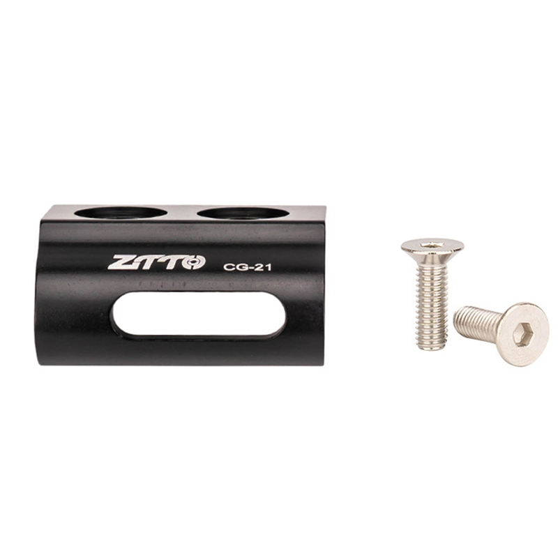 ZTTO Aluminum Alloy Bicycle Front Derailleur Hanger for Gravel & Cross-Country Bikes Carbon Frame Compatible Direct Moun