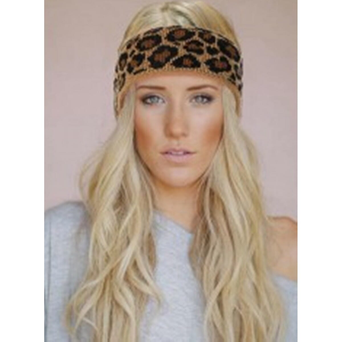 Leopard Design Soft Head/Hair Bands (Adjustable and Free Size)