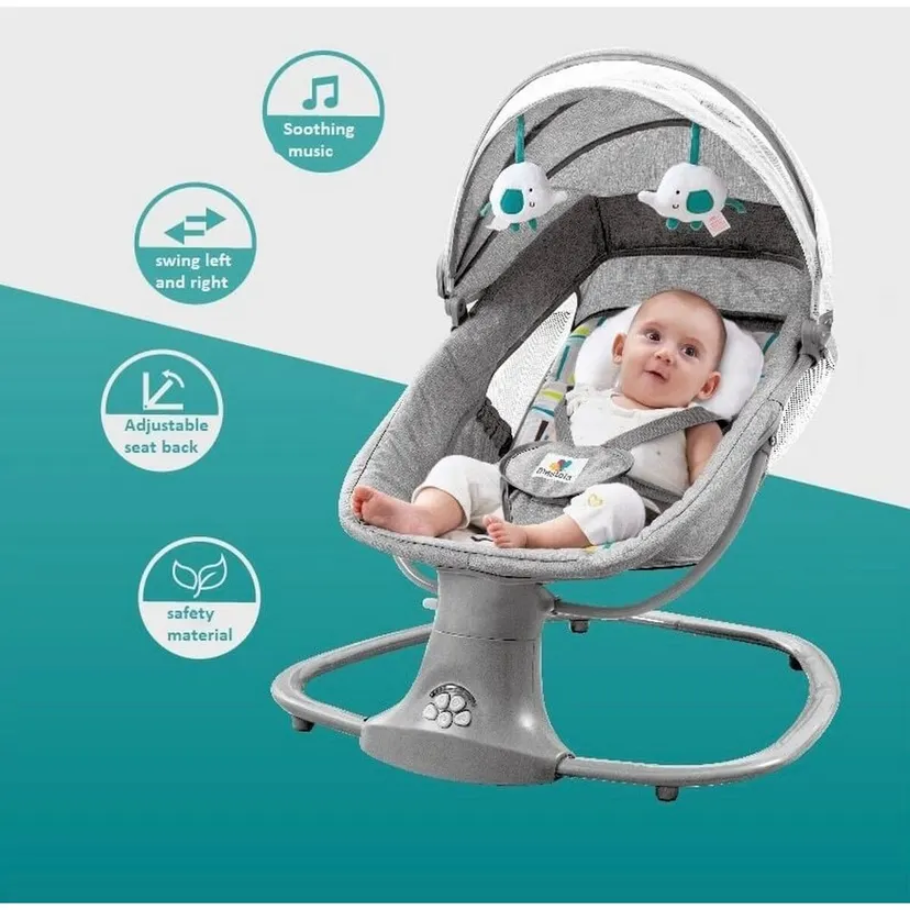 Baby 3 In 1 Deluxe Electric Auto Swing Rocker